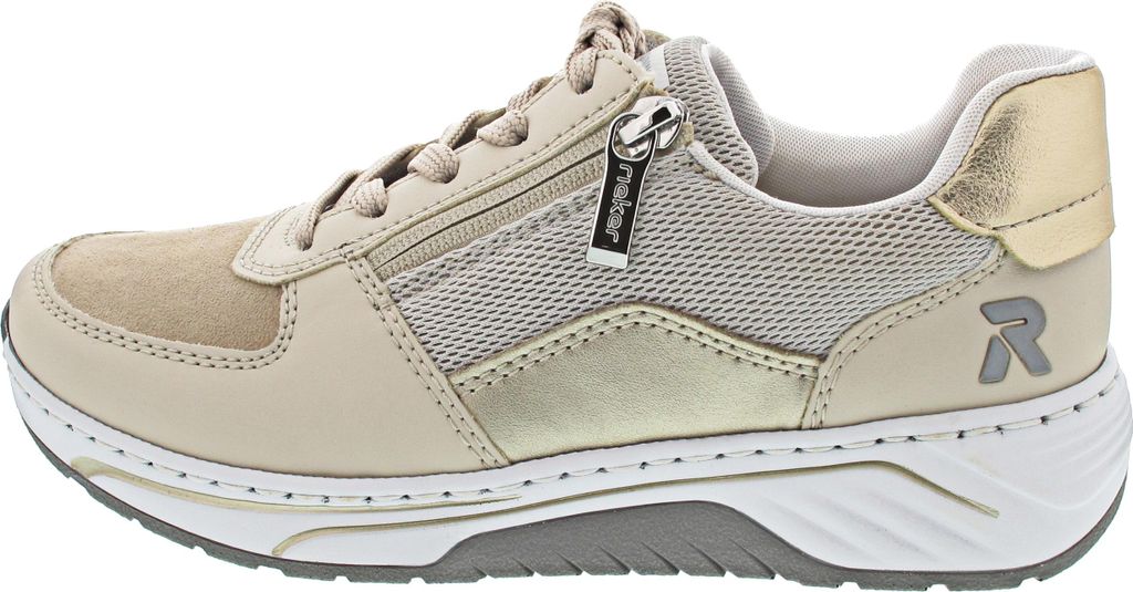 Rieker 53101-60 (38/perle/jute/palegold/) Produktbild 