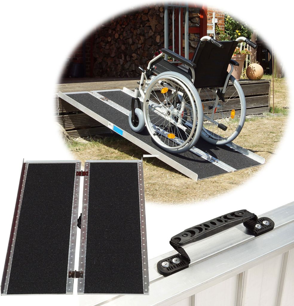 TRUTZHOLM Rollstuhlrampe klappbar 213 cm Traglast 272 kg Produktbild 
