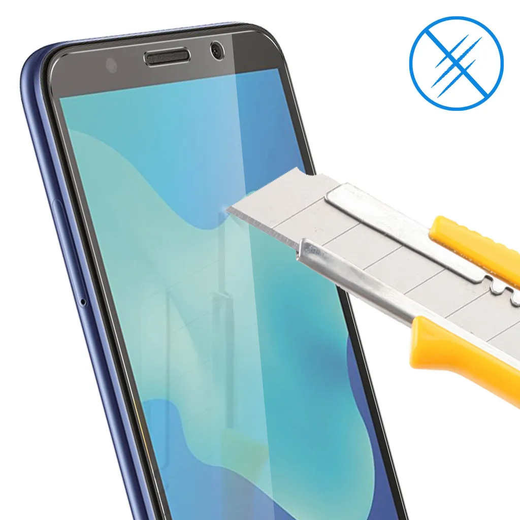 N NEWTOP [2 Pezzi Pellicola GLASS FILM Compatibile per Huawei Y5 2019, Fina 0.3mm Durezza 9H in Vetro Temperato Proteggi Schermo Display Protettiva Anti Urto Graffio Protezione