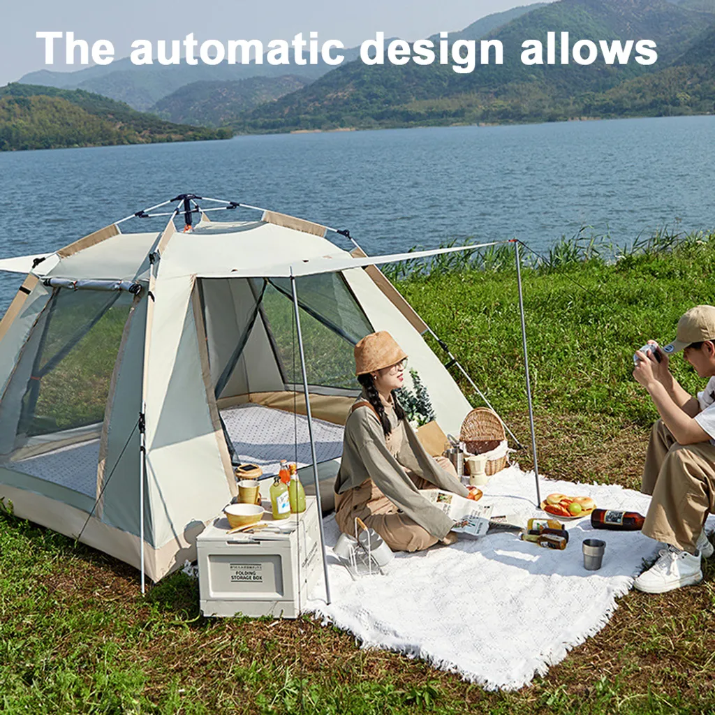 Tenda Pop-Up Automatica Escursionismo Trekking Impermeabile