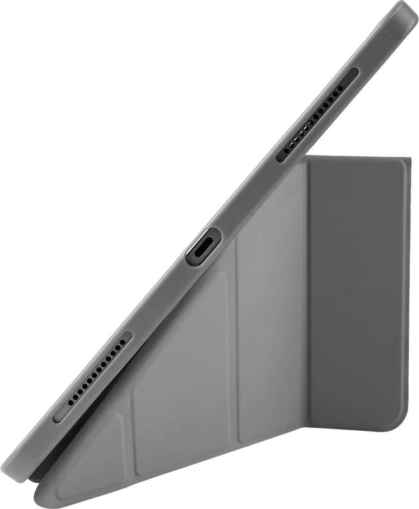 Support iPad Pro 13 M4 M5 Coque Bureau Ajustable pour Mode Vidéo Gris