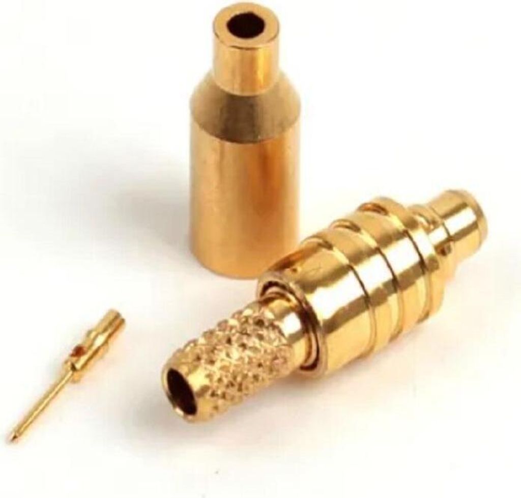 MMCX-Stecker Crimp für 1.13 Kabel, koaxial, vergoldet
