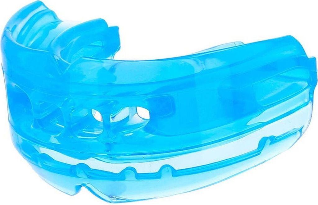 Shock Doctor Doppelte Zahnspange Mundschutz - Blau  | Produktbild 