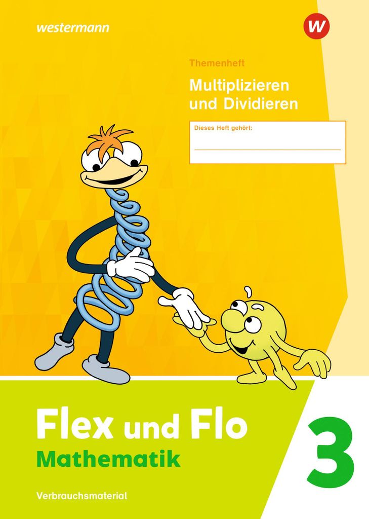 Flex und Flo 3. Themenheft Multiplizieren und Dividieren: Produktbild 