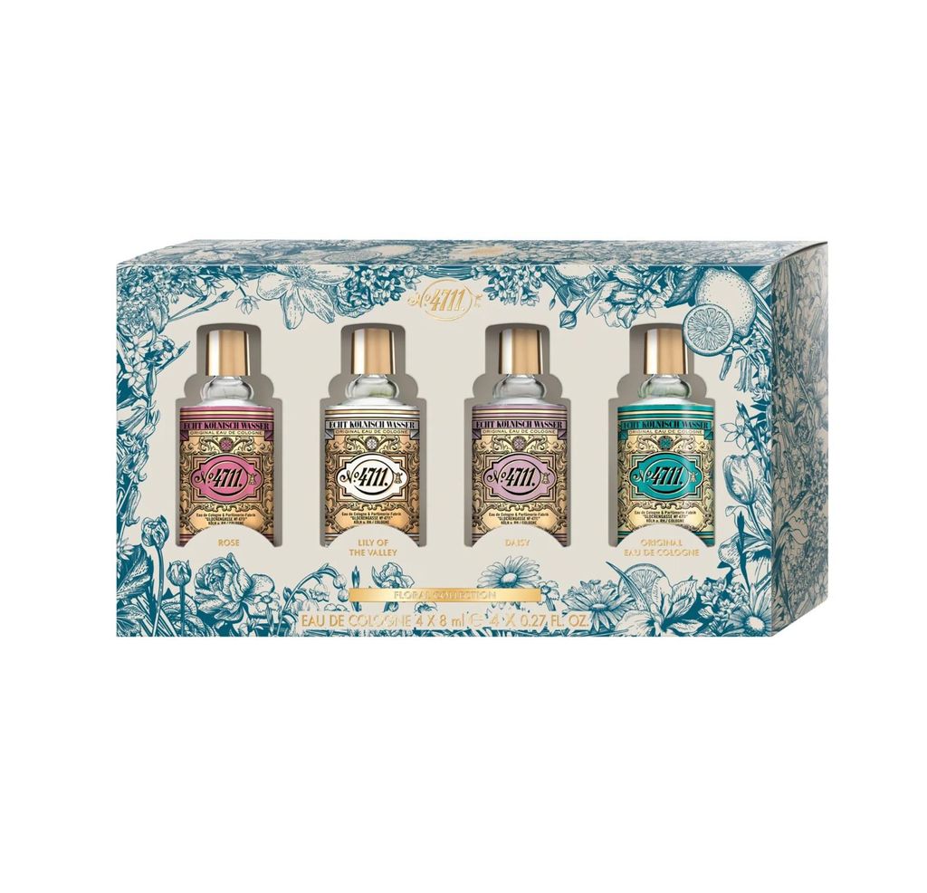 4711 Floral Collection Eau de Cologne Parfum Miniaturenset 4 x 8 ml