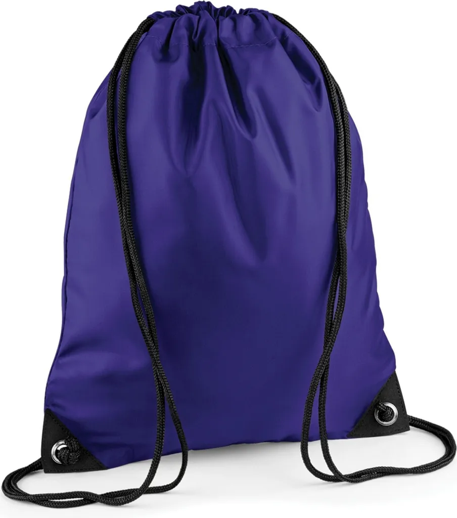 Sacca Scuola e Sport Bagbase PC5771 Viola - Robusta per Ragazzi - 1