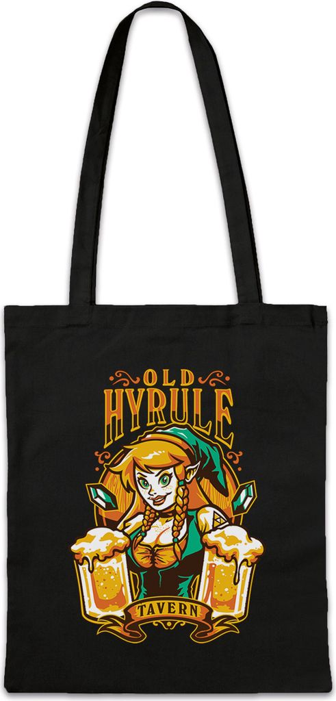 Urban Backwoods Old Hyrule Tavern I, Stofftasche, Farbe: Schwarz