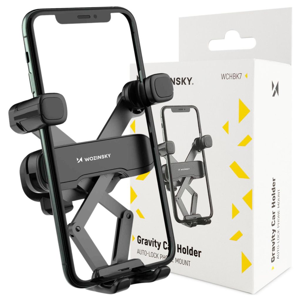 Wozinsky Supporto telefonico per griglia auto a gravità Immagine del prodotto 