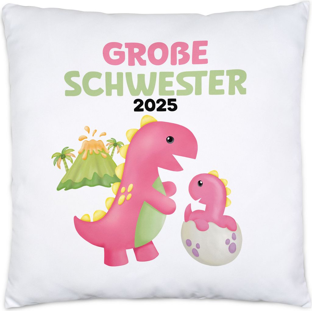 Große Schwester 2025 Kissen Baby Geburt Geschwister Familie Geborgenheit Kleinkind Geborgenheit Sister