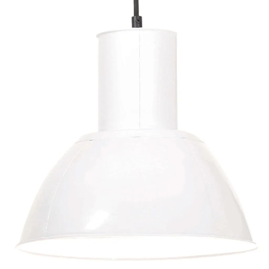 Lampadario Rotondo Bianco E27 28.5cm | Illuminazione Minimalista Moderno
