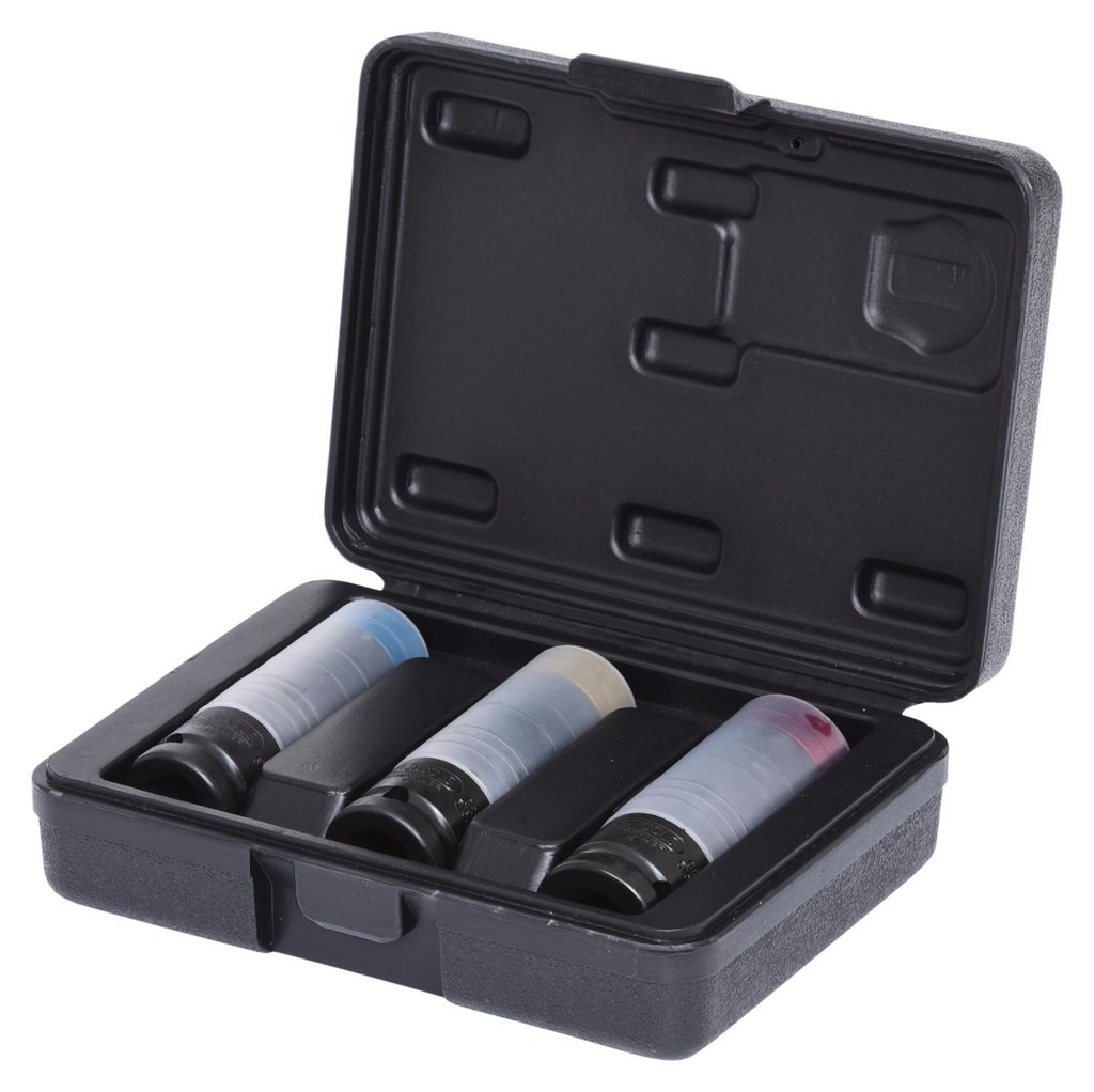 KS TOOLS SlimPOWER set di bussole ad impatto, 3 pezzi, 1/2 Immagine del prodotto 
