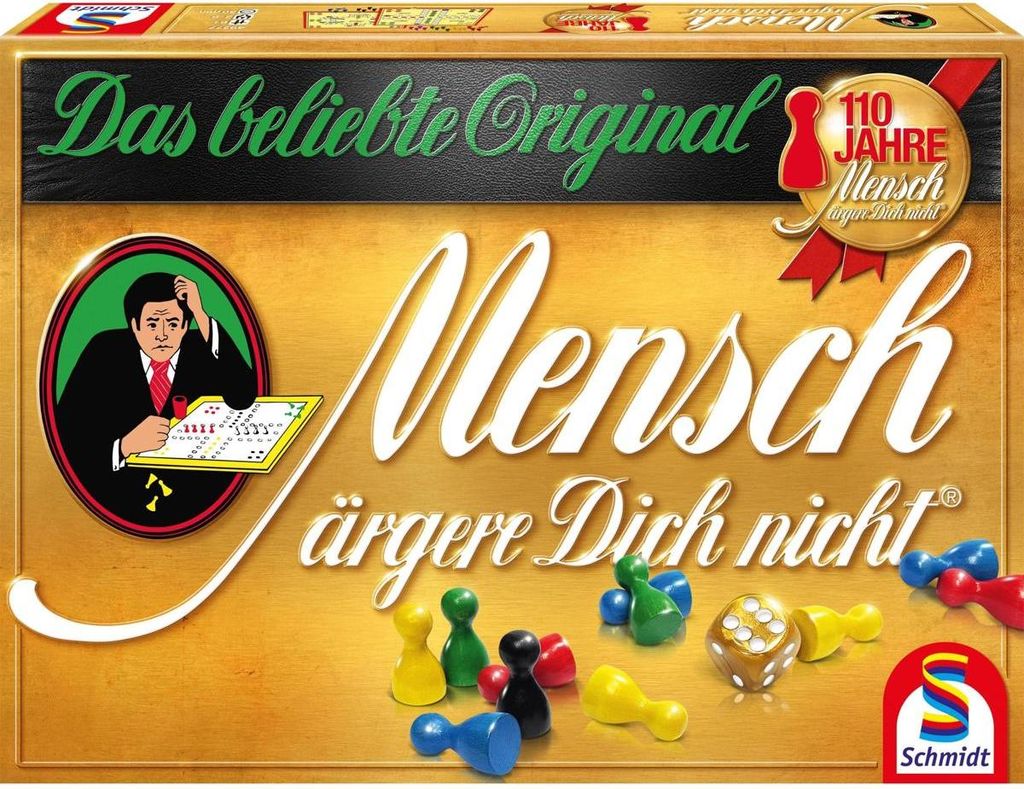Mensch ärgere Dich nicht, Gold Produktbild 