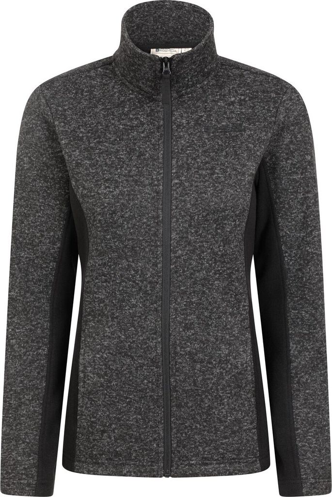 Mountain Warehouse - "Idris" Fleecejacke Verkleidet für Damen MW877 (34 DE) (Schwarz)