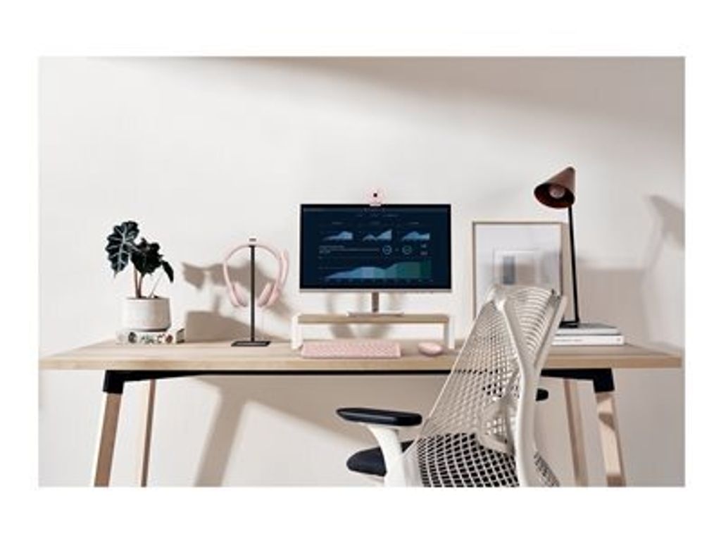 Logitech H390 USB-Headset rosa Produktbild 4