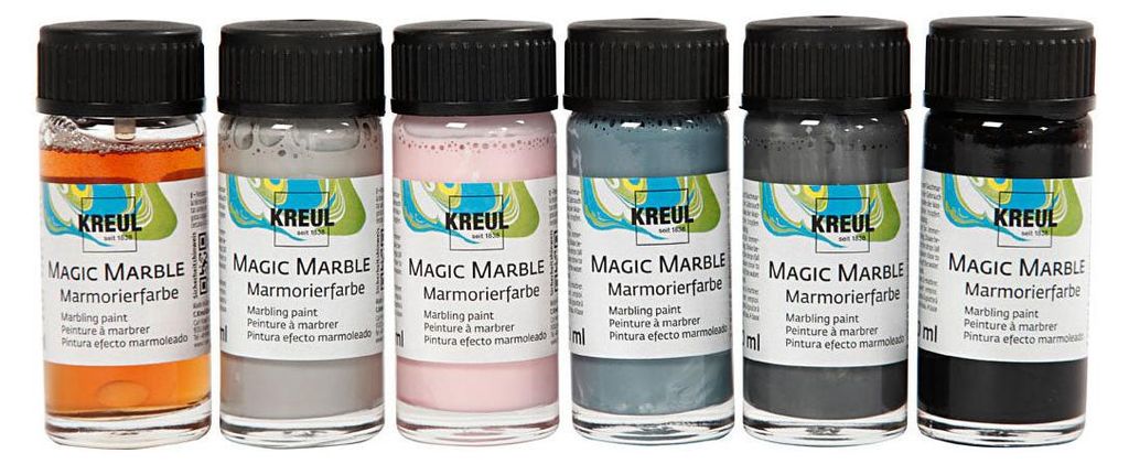 KREUL Peinture marbrée "Magic Marble" mat, Set Chalky Image du produit 
