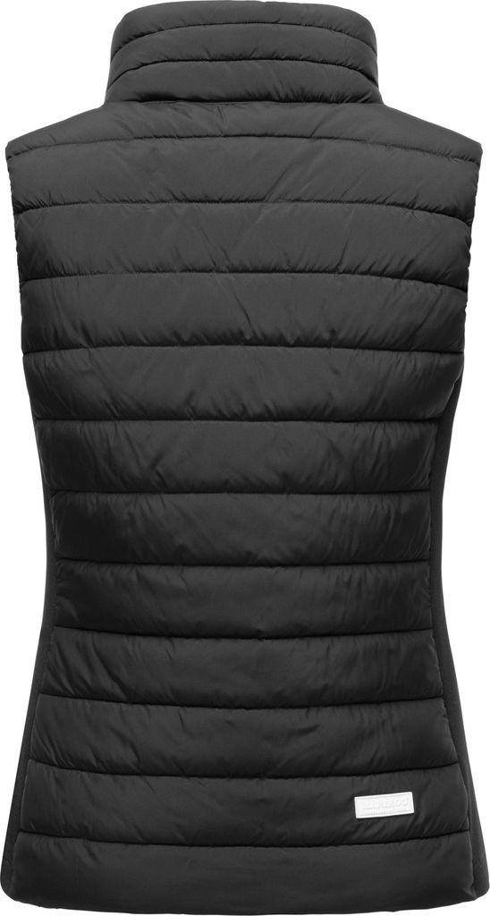 NSICBMNO Damen Steppweste - Ärmellose Winterweste Mit Sherpa-Fleece