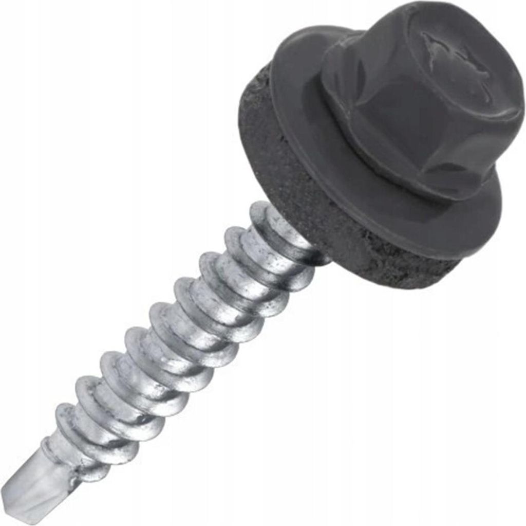 Impax Selbstbohrschraube Mit Epdm #12Mm Ral7024 5,5*32Mm - Immagine del prodotto 