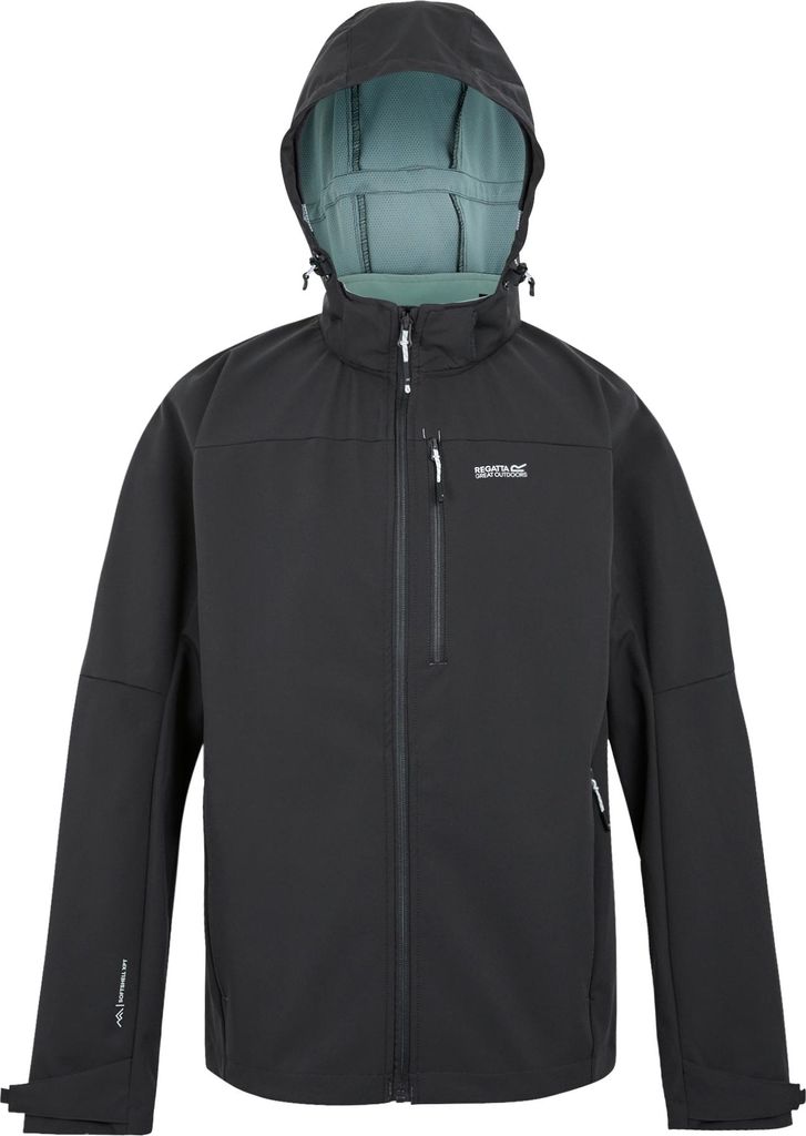 Regatta - "Arana" Softshelljacke für Herren RG10665 (L) (Asche/Gletscher)