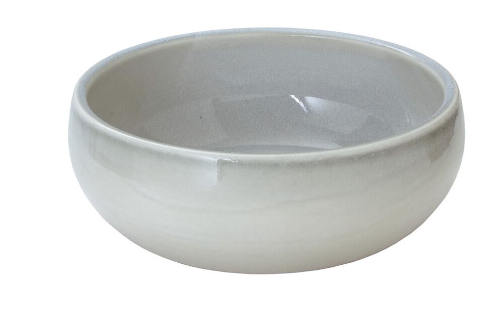 Gisela Graham Keramik-Übertopf – Grau, Krater-Design, Groß, Für Drinnen