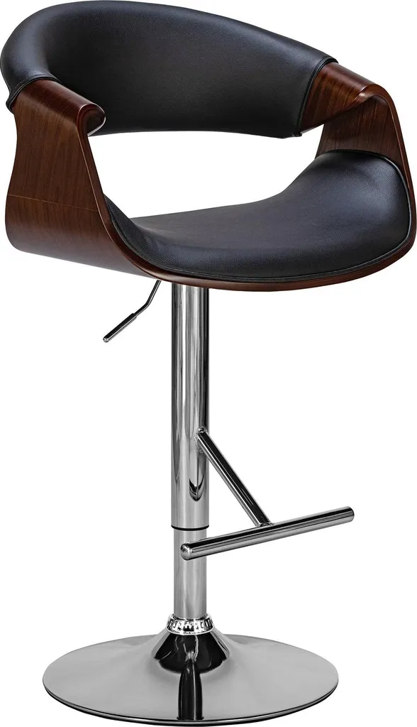 Tabouret de bar Foley similicuir : assise souple et nettoyage ultra simple