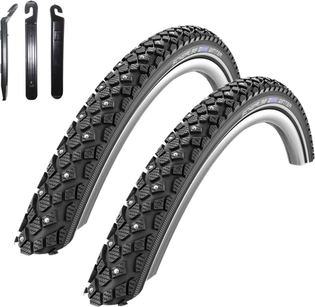 2 x Schwalbe Winter Fahrradreifen K-Guard Reflex Produktbild 