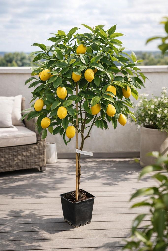 Citrus limon Femminello Siracusano Zitronenbaum 120–160 cm Produktbild 