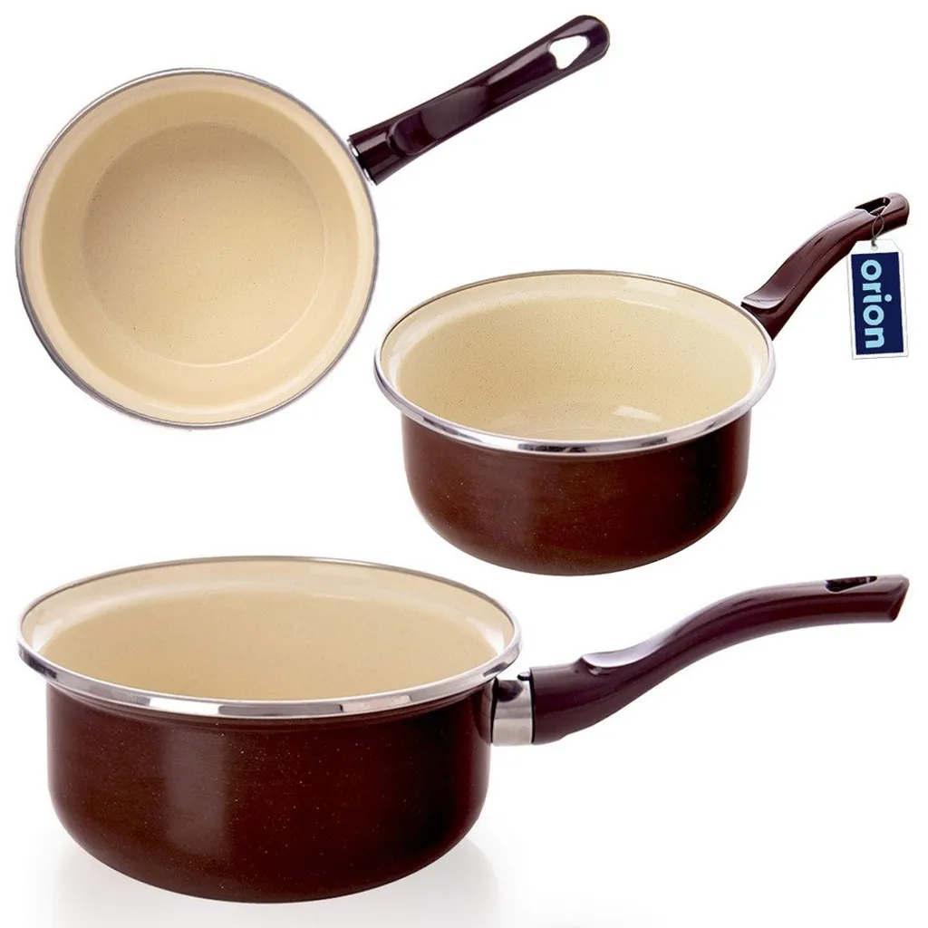 Offerta Casseruola Orion Smaltata 16 cm - 1 L Marrone | Acquista Ora