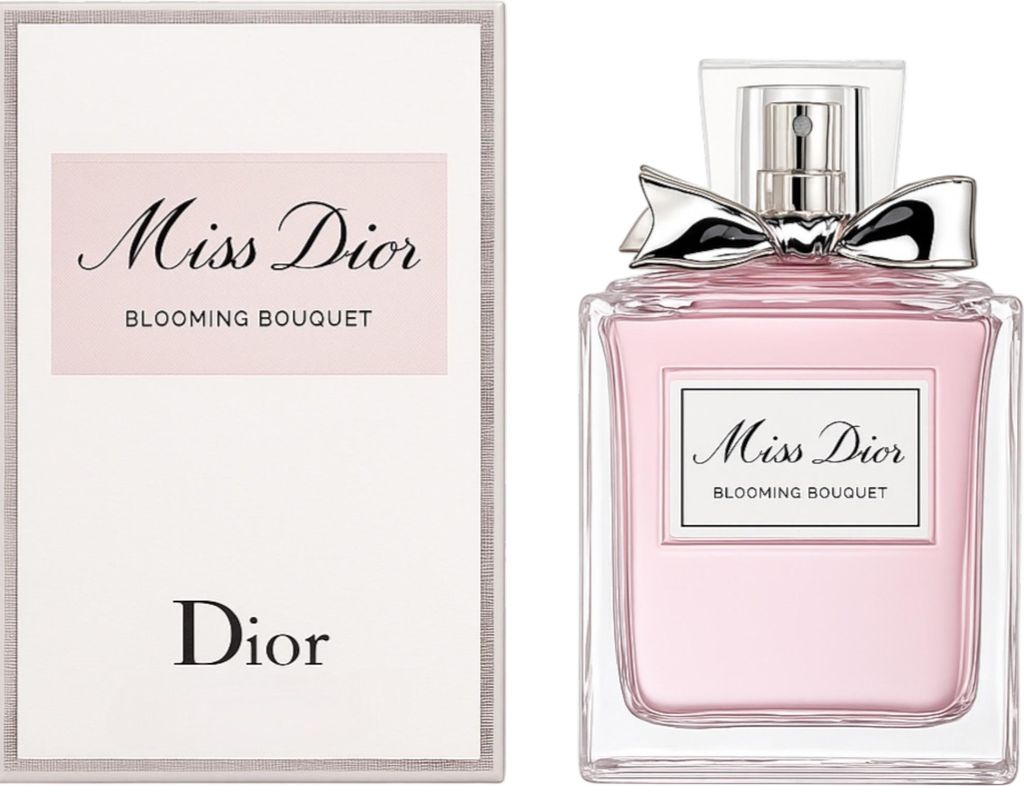 Dior Miss Blooming Bouquet, Frauen, 150 ml, Nicht nachfüllbare Flasche, Bergamotte, Damaszener Rose, Pfingstrose, Weißer Moschus
