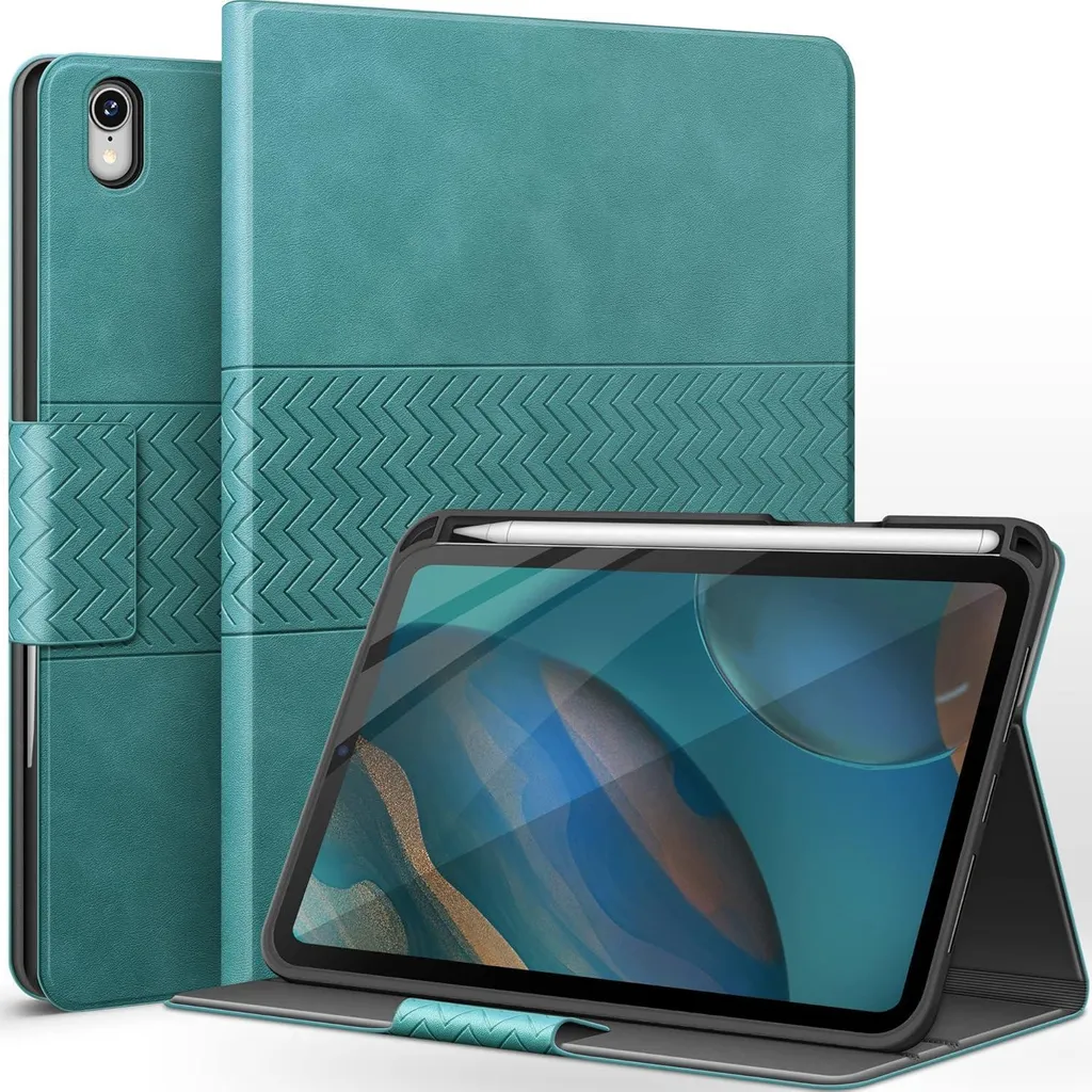 AUAUA Cover iPad Mini 6 8.3 pollici 2021: Custodia in Pelle Vegan Verde