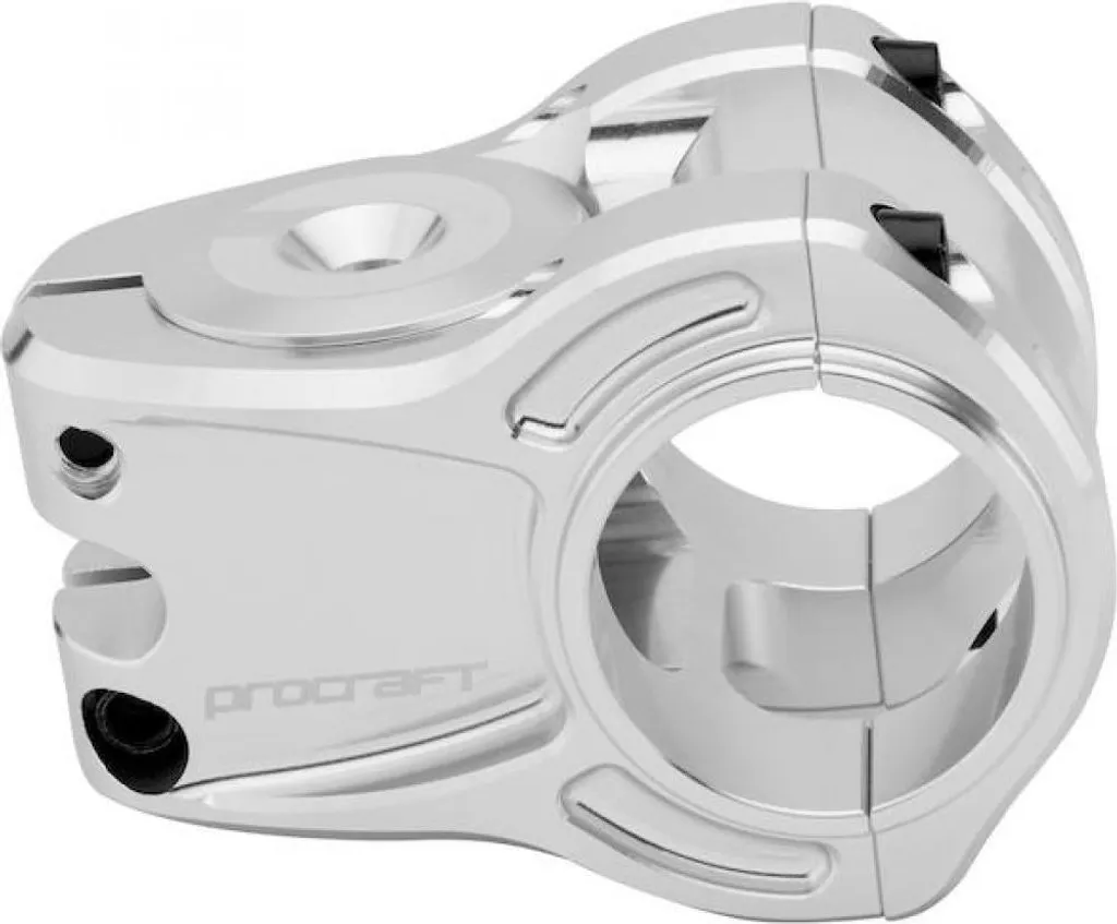 Potence Procraft Trail Ultimate CNC 35 mm Argent - Contrôle VTT Précis