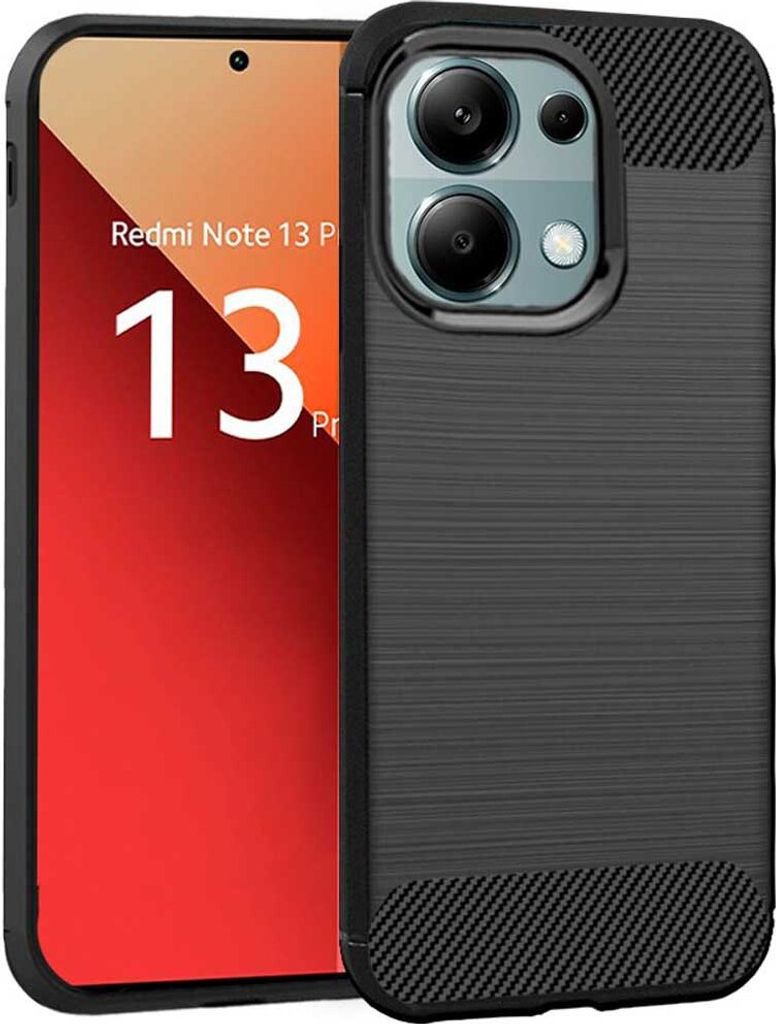 Forcell Carbon Hülle Xiaomi Poco M6 Pro Schwarz