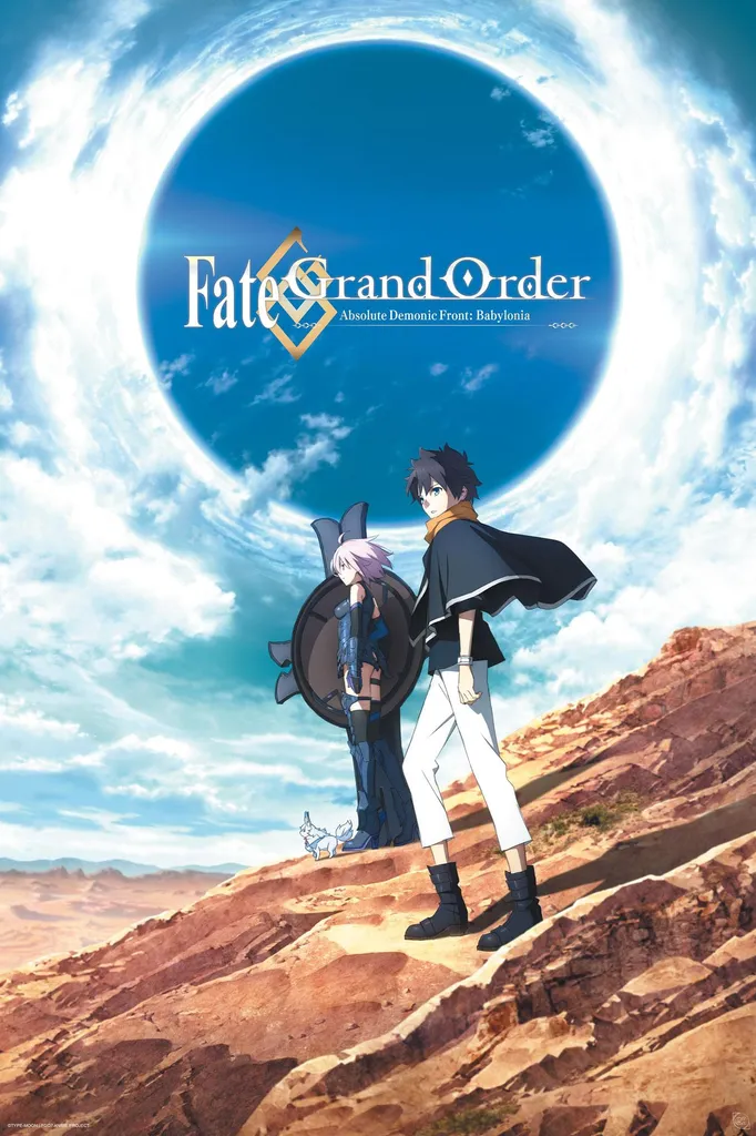 OFFERTA Poster Fate Mash & Fujimaru + Kit Appendi Poster Alluminio