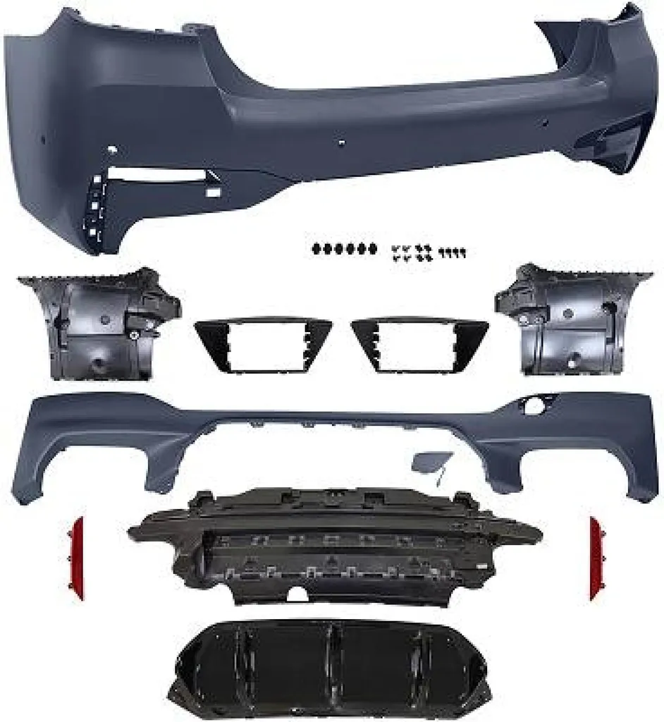 Pare-chocs BMW 5 G30 F90 en ABS haute qualité - Finition Prêt à peindre