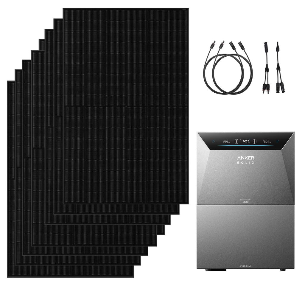 Anker Solix 4000W Balkonkraftwerk mit 8×500Wp Solar Modulen Produktbild 