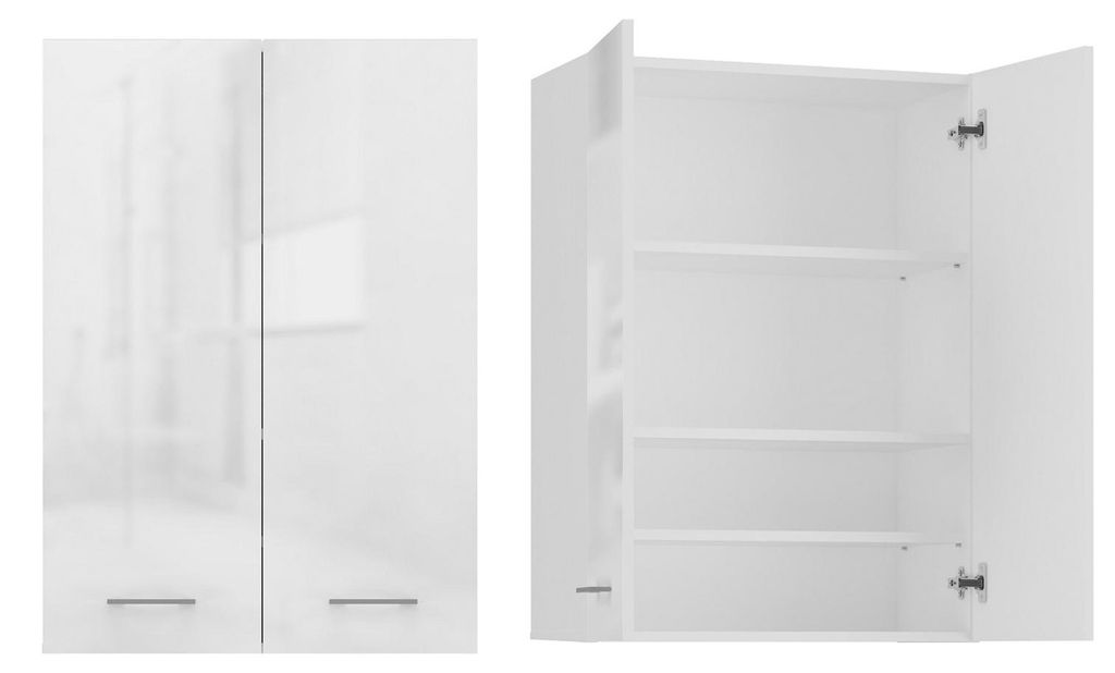 Topeshop POLA MINI DD BPOŁ, Weiß, Wand-montiert, 4 Regale, Produktbild 