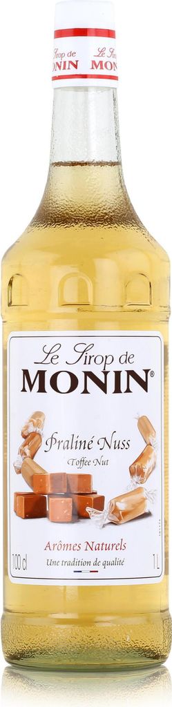 Monin Sirup Praline Nuss 1L - Cocktails, Kaffeesirup (1er Pack)