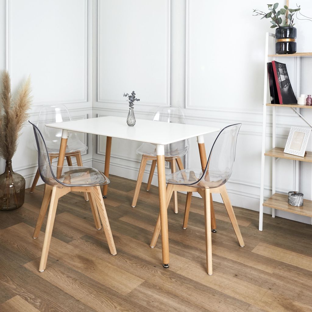 White Meal Tisch Home Deco Fabrik