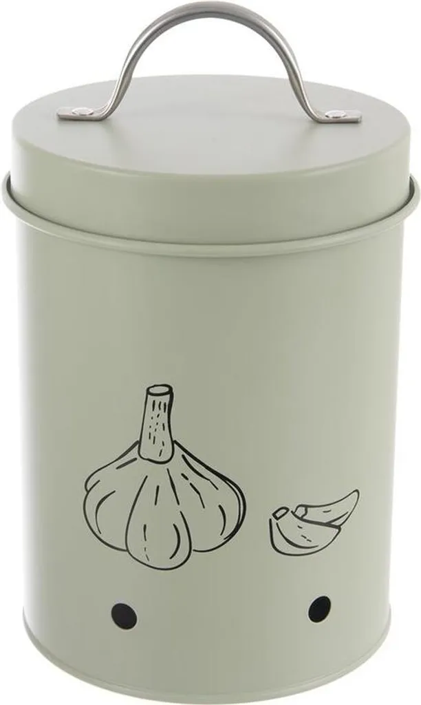 Récipient à fruits et légumes en métal vert GREENISH de 1,4 l