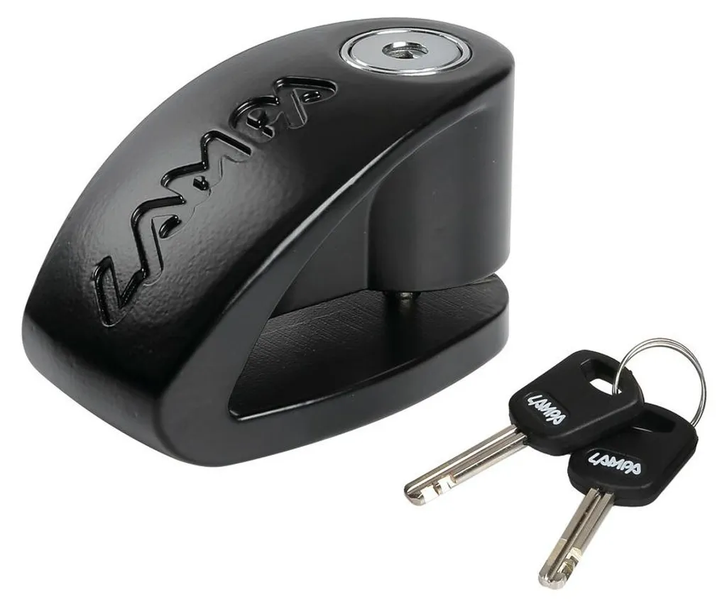 Évitez le Vol de votre Scooter avec l'Antivol de Disque Noir 5,5mm