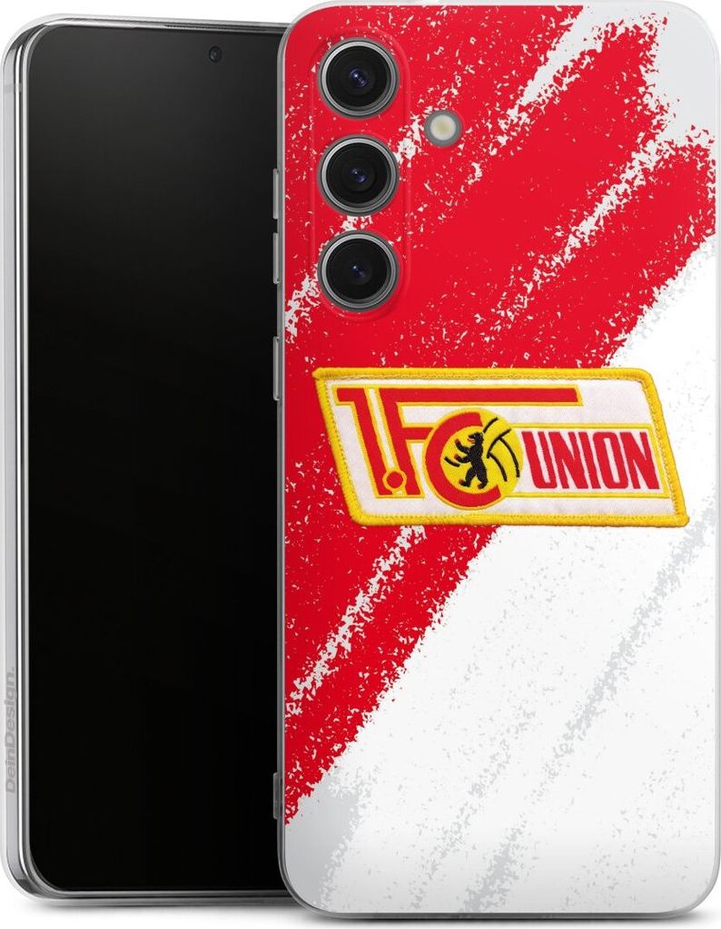 DeinDesign Handyhülle für Samsung Galaxy S25+ Silikon Hülle Case Smartphone Schutzhülle 1. FC Union Berlin Logo Offizielles Lizenzprodukt