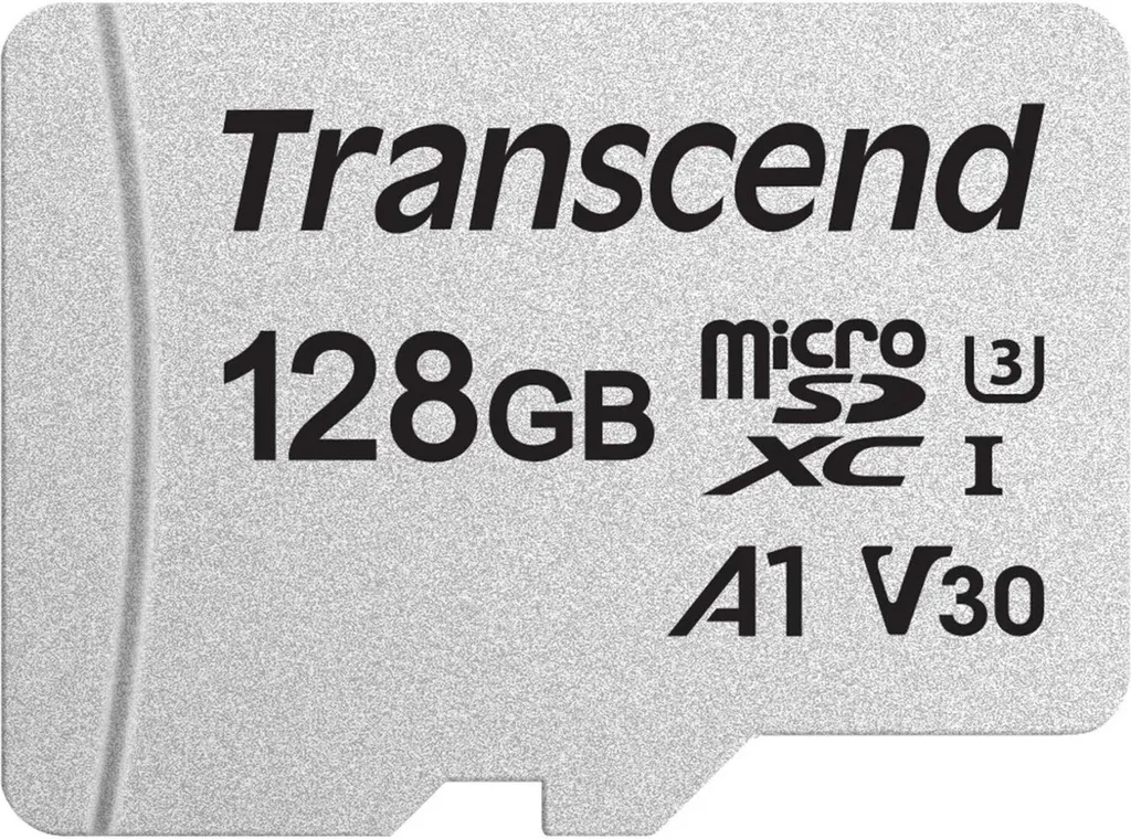 Memoria microSD Transcend 300S 128GB - Sicurezza Dati e Standard V30 - 3