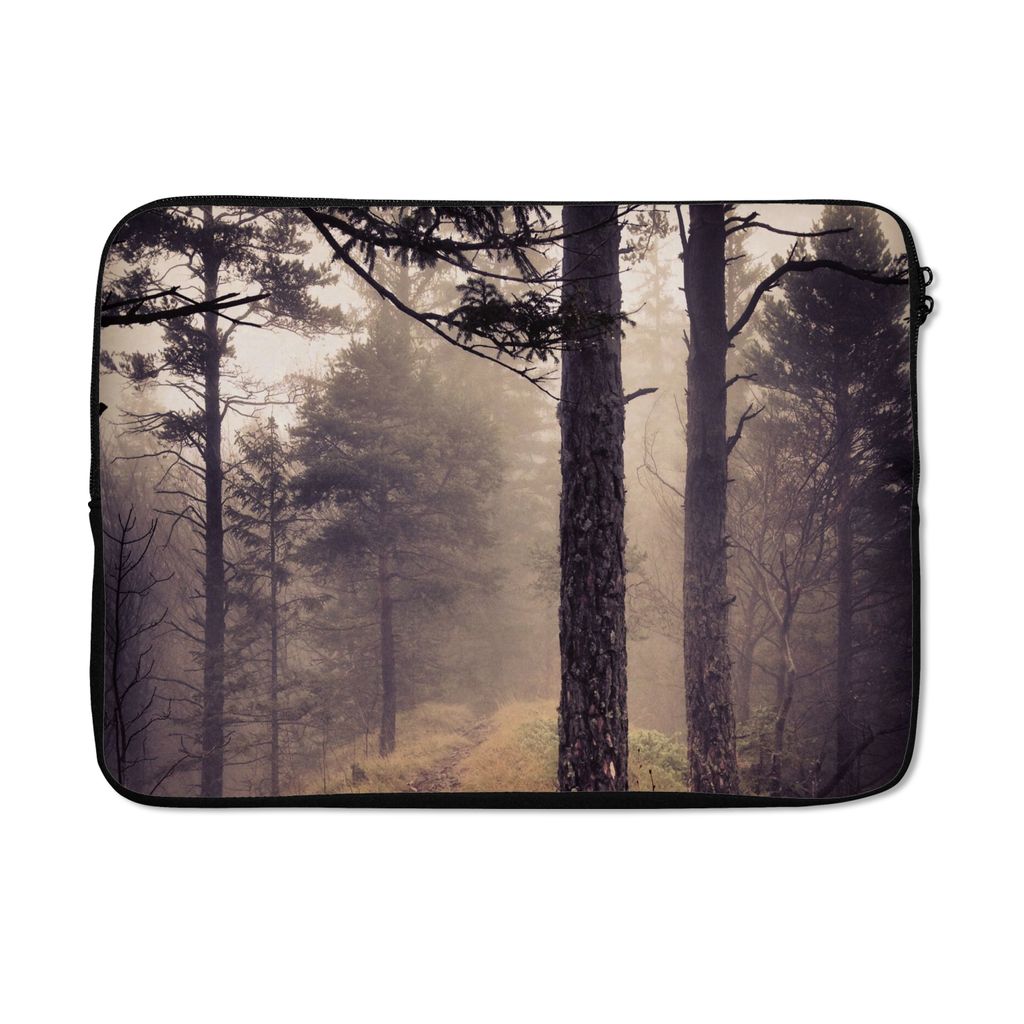 MuchoWow® Laptop Hülle 13 Zoll Nebel - Herbstdekoration - Produktbild 