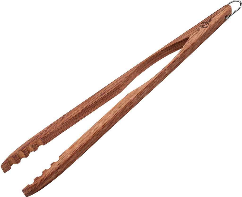 Küchenprofi Grillzange Houston BBQ aus edelen Palisander Holz