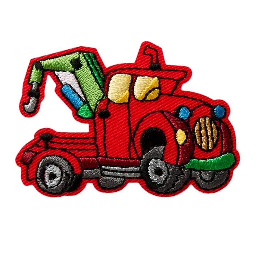 Mono Quick 08254 Abschlepper, Bügelbild, Patch Abschleppwagen Fahrzeug