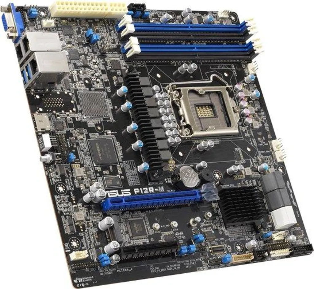 Carte mère serveur Micro-ATX ASUS P12R-M Chipset Intel C252 LGA 1200