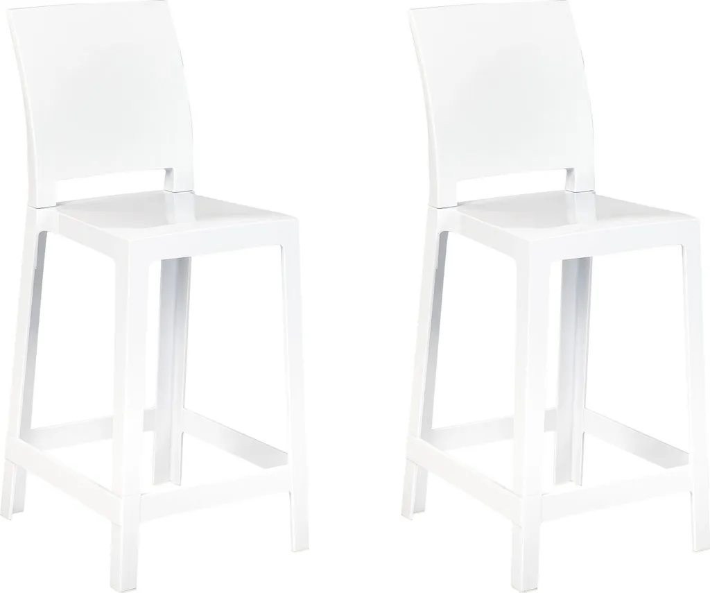 Chaises hautes de bar lot de 2 pour cuisine ouverte et salle à manger