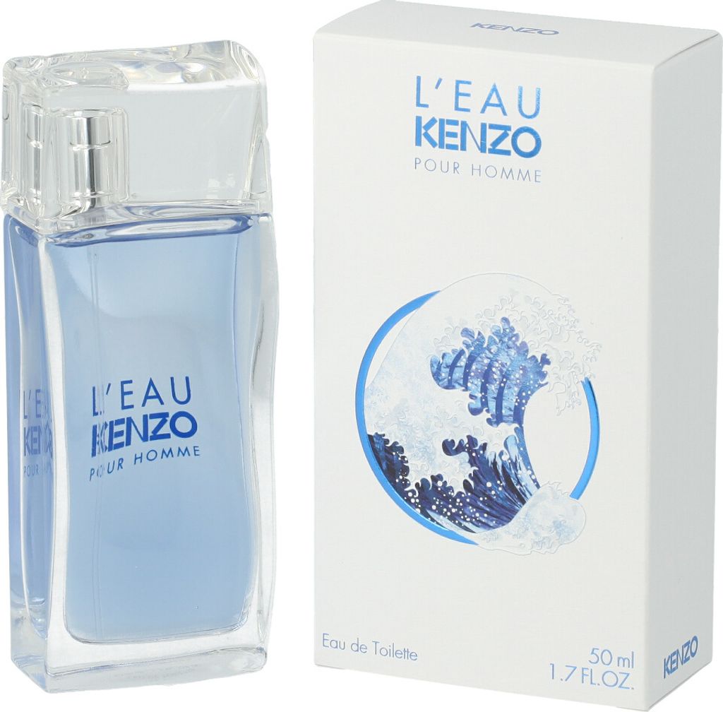 KENZO L'Eau Pour Homme, Männer, 50 ml, Nicht nachfüllbare Flasche, Spray