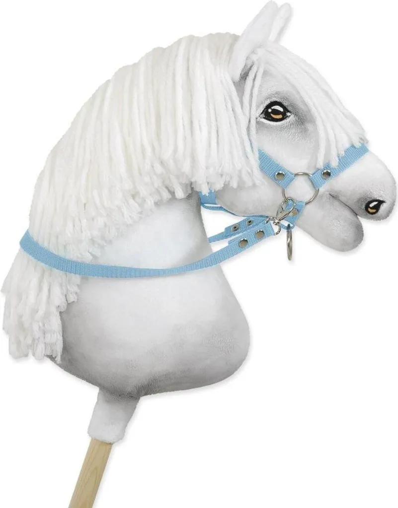 Redini Professionali per Hobby Horse | Fettuccia Blu Chiaro Premium