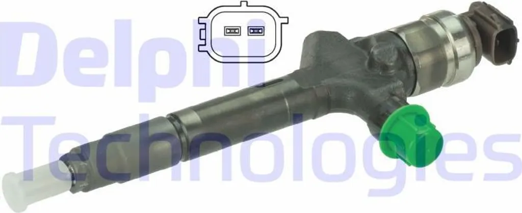 Injecteur DELPHI HRD635 OE RF7J13H50 pour Mazda 3, 5 et 6 Diesel