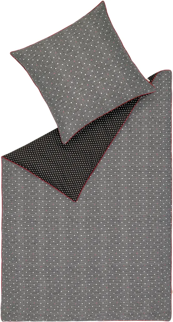 Couette Noire ESPRIT HERITAGE 155x220 cm : Confort Douillet et Design